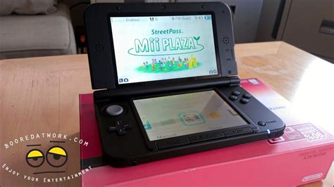 Nintendo 3ds Xl Unboxing And First Impressions Youtube