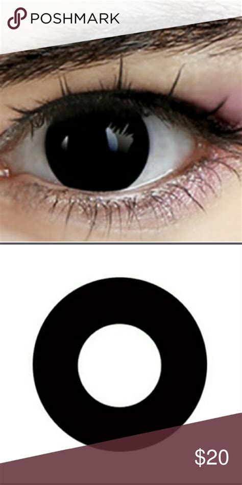 Cosplay Demon Black Contacts Black Demon Eyes Contact Lenses Non