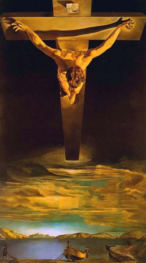 Christ Of Saint John Of The Cross 1951 Salvador Dalí Surrealismo