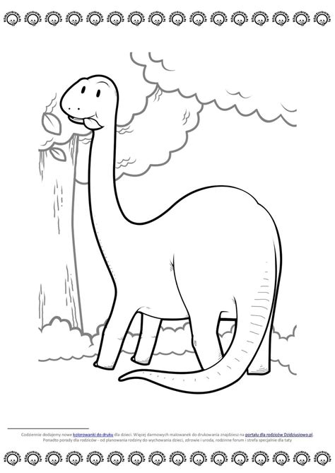 Dinozaur kolorowanki 01 darmowa kolorowanka do wydruku dla dzieci. Calaméo - Kolorowanki dla dzieci-Dinozaury-Diplodok