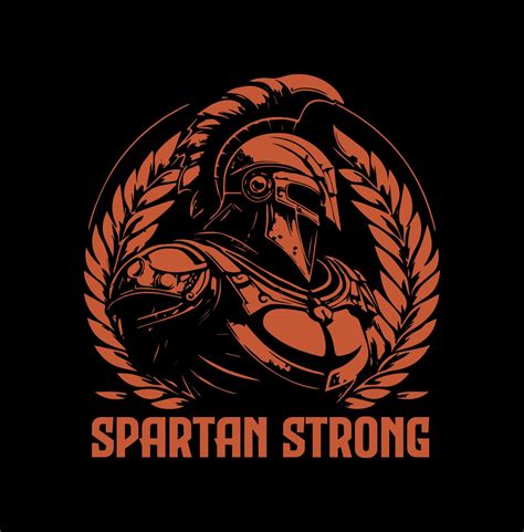 Spartan Strong Mascot Logo Vector Illustration Eps10 21083049 Vector