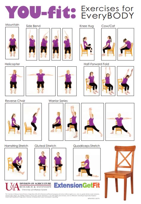 10 Best Printable Chair Yoga Exercises For Seniors Printableecom 8