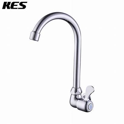 Single Cold Tap Kitchen Faucet Lever Water