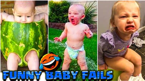 Funny Babies Playing Slide Fails Cute Baby Videos Youtube