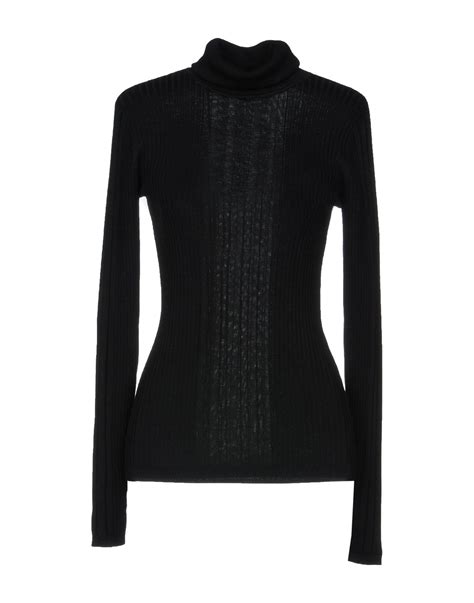 Dkny Wool Turtleneck In Black Lyst