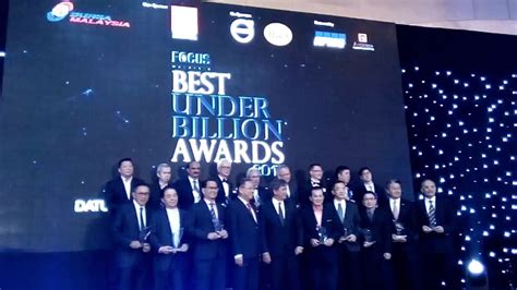 Focus Malaysia Best Under A Billion Awards 2017 Youtube
