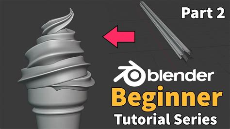 Blender Beginner Tutorial Part 2 Modifiers Youtube