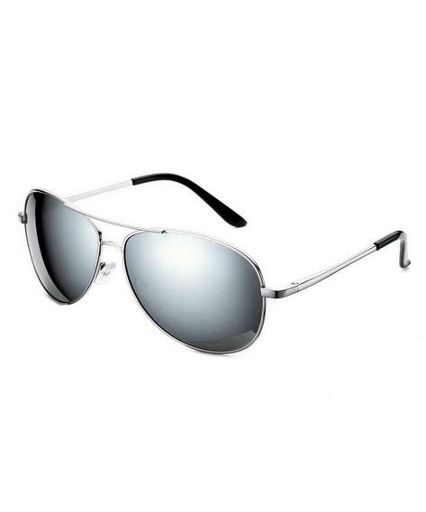 Fashion Sunglasses Men Polarized Mirrored Silver Frame Silver Mirror Lens Cn182sei95i Mens