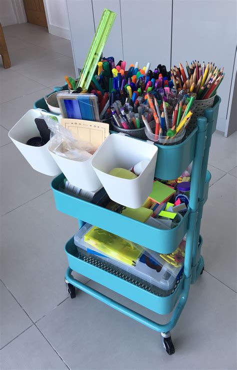 As a creative crafter, it's time to think outside of the box. Brilliant storage solution. So easy to wheel around the ...