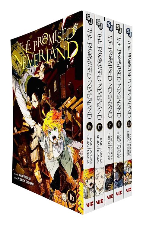 The Promised Neverland Manga 16 20 Set By Kaiu Shirai