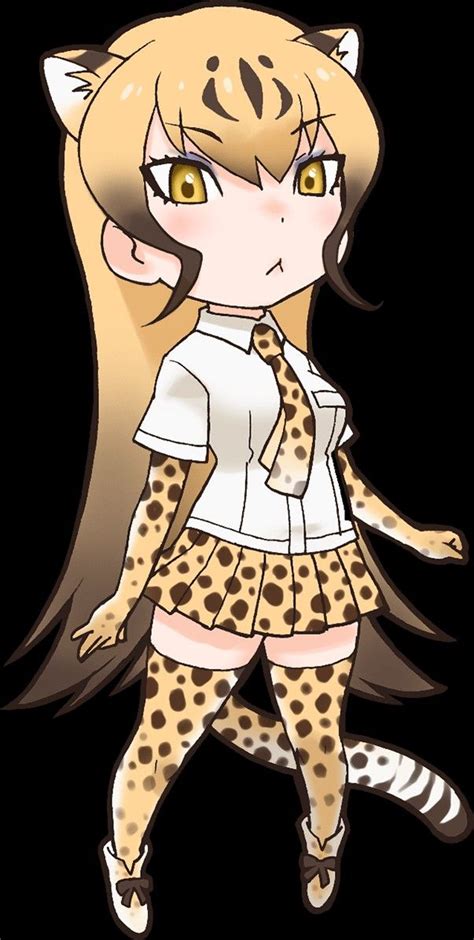 Cheetah Kawaii Neko Girl Rpg Character Kemono Friends