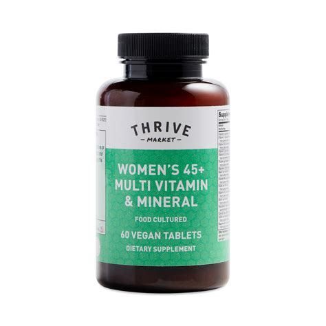 Women S 45 Multi Vitamin Mineral Thrive Market
