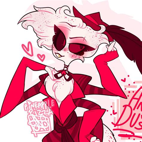 Angel Dust Redesign Hazbin Hotel Official Amino