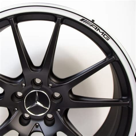 C 63 Amg 19 And 20 Inch Forged Rims C Class 205 Black Matte Genuine