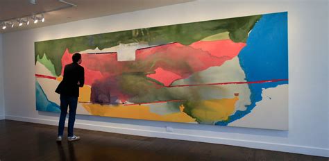 With Fierce Poise Helen Frankenthaler Poured Beauty Onto Canvas