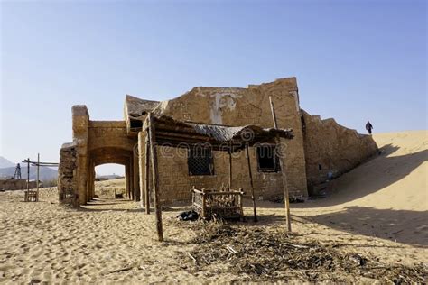 Ancient Buildings In The Desert Stock Image Image Of Country