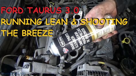 Ford Taurus Running Lean And Shooting The Breeze Part Ii Youtube