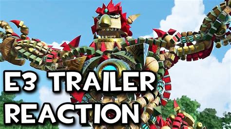 Knack 2 Ps4 Gameplay Walkthrough E3 Trailer Reaction Youtube