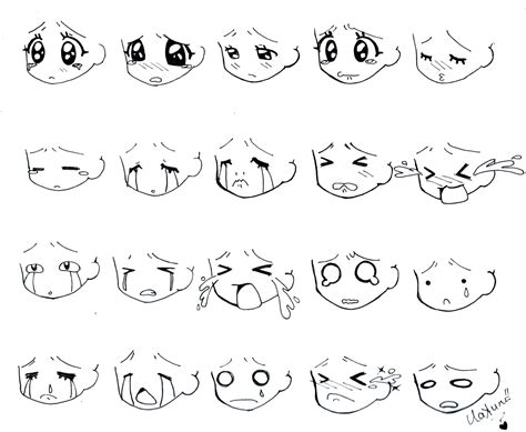 Here is a fantastic anime & manga face drawing method that is very easy to draw with very impressive results. Pin on Chibi