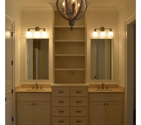 The linen tower can be installed free . Bathroom Storage And Vanities | Dream Home | Pinterest ...