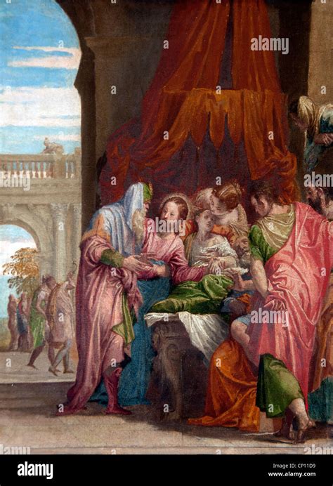 La Resurrección De La Hija De Jairo Por Paolo Caliari Veronese Conocido