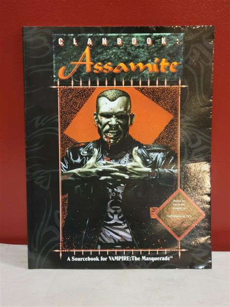 Vampire The Masquerade Assamite Clanbook Second Hand Not Defined