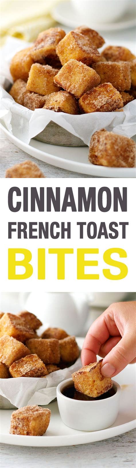 French Toast Bites Fun To Make And Fun To Eat They Taste Like