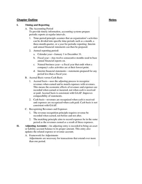 Chapter Outline Template | Outline notes, Speech outline ...