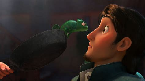 Pascal And Flynn From Tangled Desktop Wallpaper