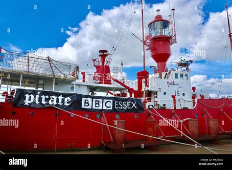 Lv18 The Boat That Rocked Radio Caroline Pirate Radio Ship In Dock Ha’penny Pier Harwich