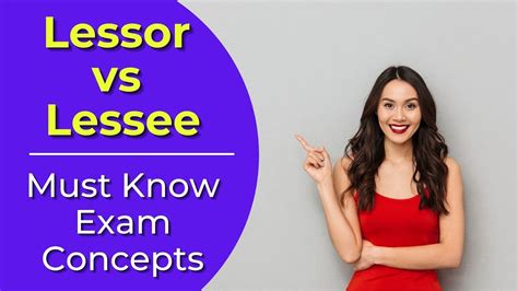 Lessor Vs Lessee The Difference Real Estate License Exam Questions Youtube