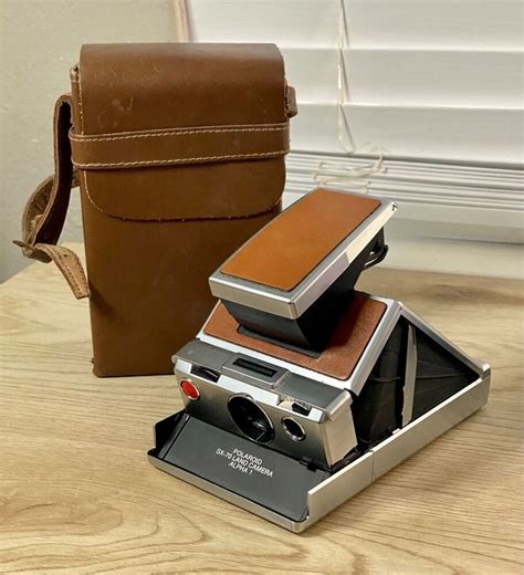 Polaroid Sx 70 Alpha 1 Land Camera W Leather Carry Case Working Film Tested Ebay In 2021