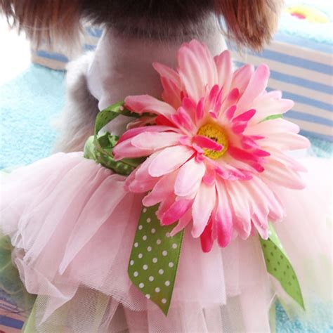 Summer Dogs Clothes For Dog Dress Tutu Pet Puppy Clothes Cat Skirt