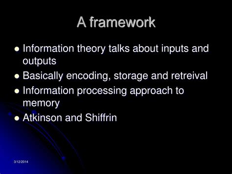 The model asserts that human memory has three separate components: PPT - Memory PowerPoint Presentation, free download - ID ...