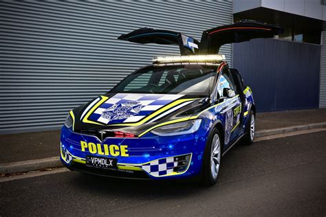 Tesla Model X Joins Australian Police Fleet