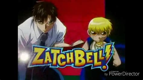 Zatch Bell Opening Español Castellano Hd Youtube