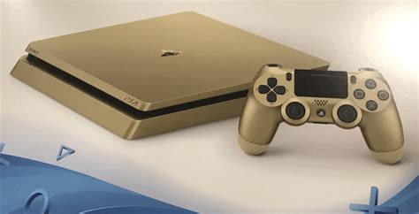 A Gold PlayStation 4 Appears To Be On The Way
