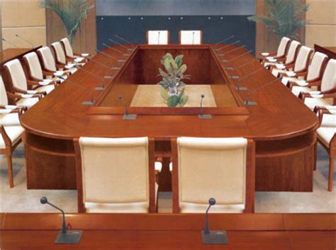 Xinda clover is a conference table supplier. China High End Large Conference Table (FOH-H8013) - China ...