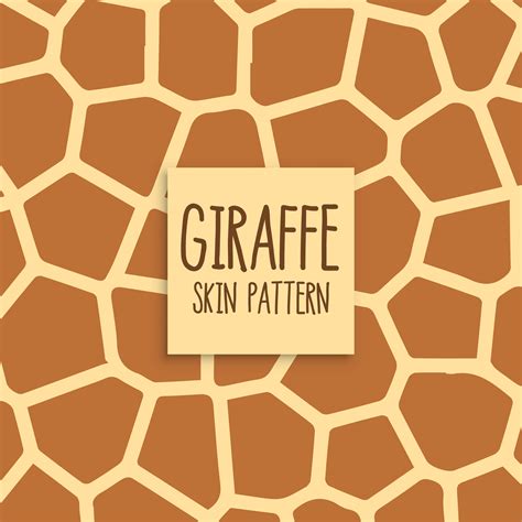Giraffe Skin Pattern Design Background Download Free Vector Art