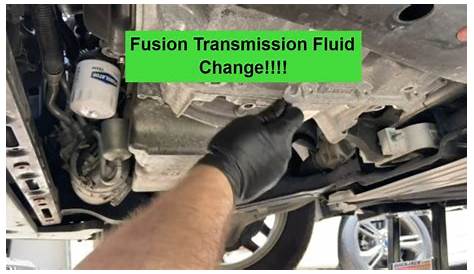 ford fusion transmission service