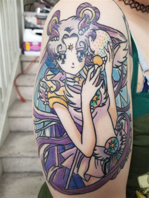 Sailor Cosmos Tattoo Its Still Healing And The First Of What Will Be