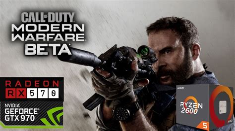Call Of Duty Modern Warfare Beta Full Match Gtx 970 Rx 570