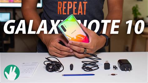 Samsung Galaxy Note 10 Plus Unboxing Youtube