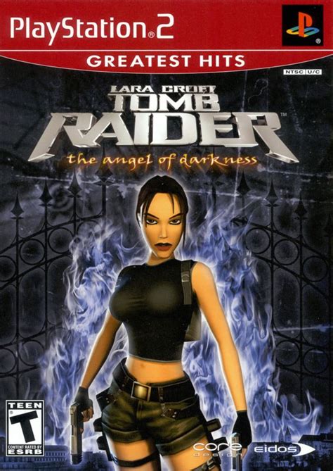 Lara Croft Tomb Raider The Angel Of Darkness 2003 Box Cover Art