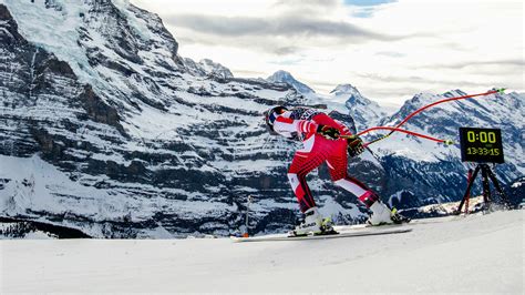 Ski Weltcup Bestzeit Von Matthias Mayer Im 2 Wengen Training