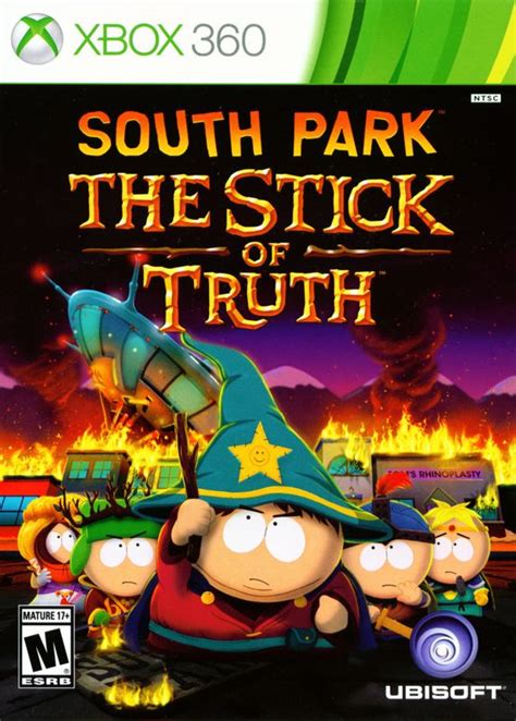 South Park The Stick Of Truth 2014 Xbox 360 Box Cover Art Mobygames