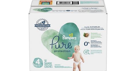 Pampers Pure Protection Diapers Size 4 10 17kg 58pcs Compare Prices