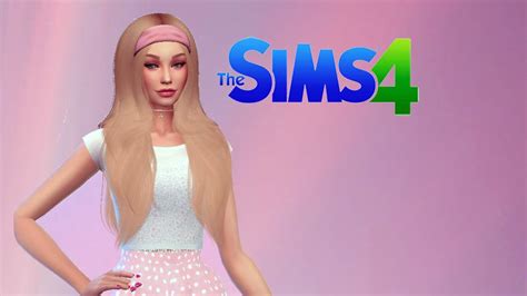 Criando Um Sim The Sims 4 Sim Patricinha Youtube