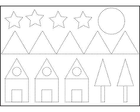 Kids will enjoy learning shapes with these preschool worksheets at kidslearningstation.com. Free Shapes Worksheets | Activity Shelter