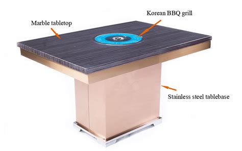Find the perfect korean bbq grills for your bbq restaurant with our selection that includes electric bbq grills,charcoal bbq grills or chuan chuan bbq grills. CENHOT Korean Barbecue Tables BBQ Grill Tables For ...